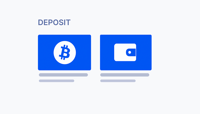 Step 2: Deposit funds.